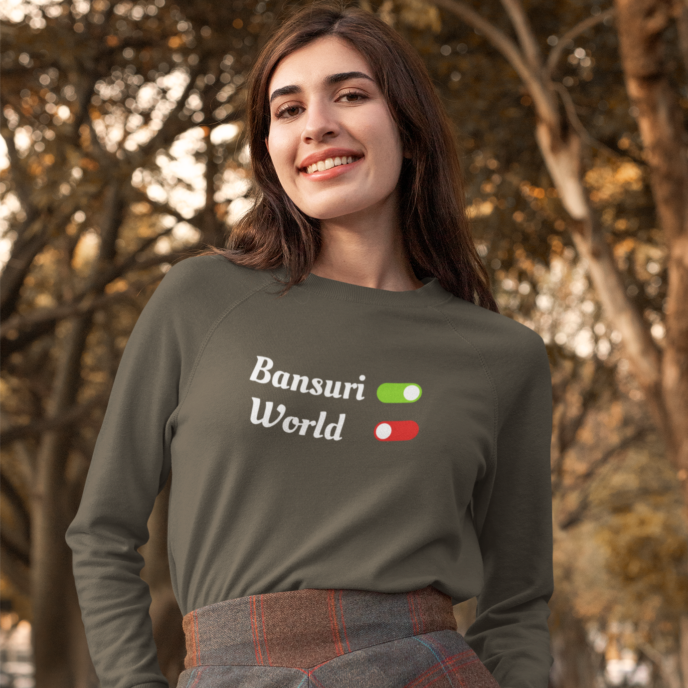 Bansuri On, World Off Unisex Sweatshirt