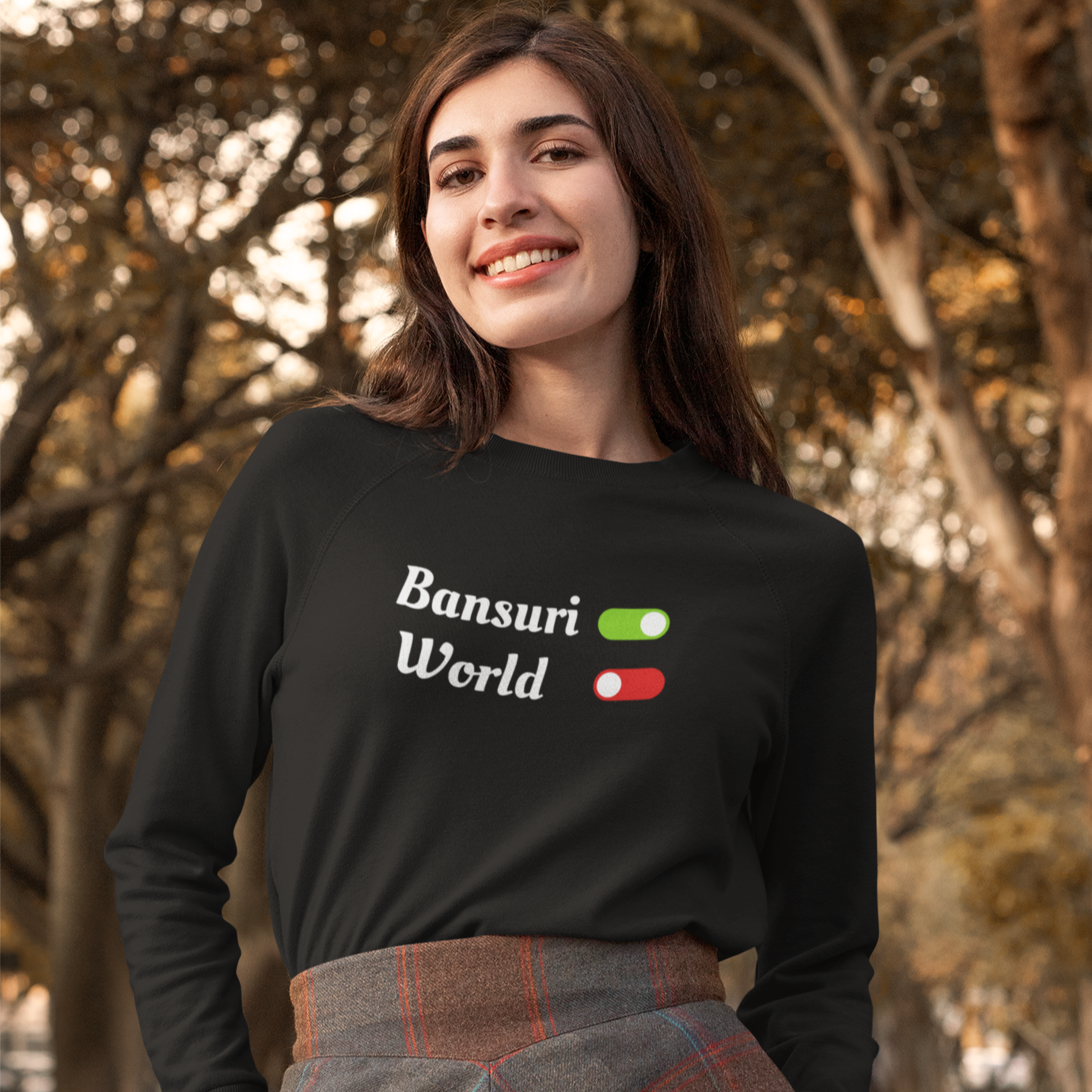 Bansuri On, World Off Unisex Sweatshirt