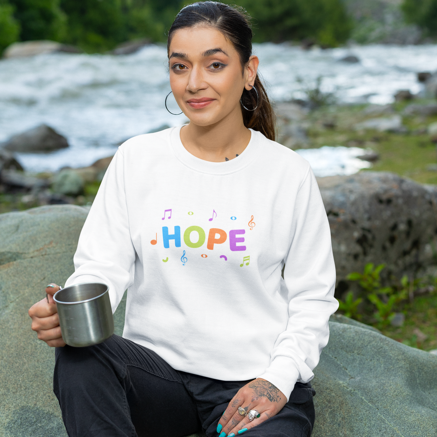 Music = Hope Unisex Sweatshirt