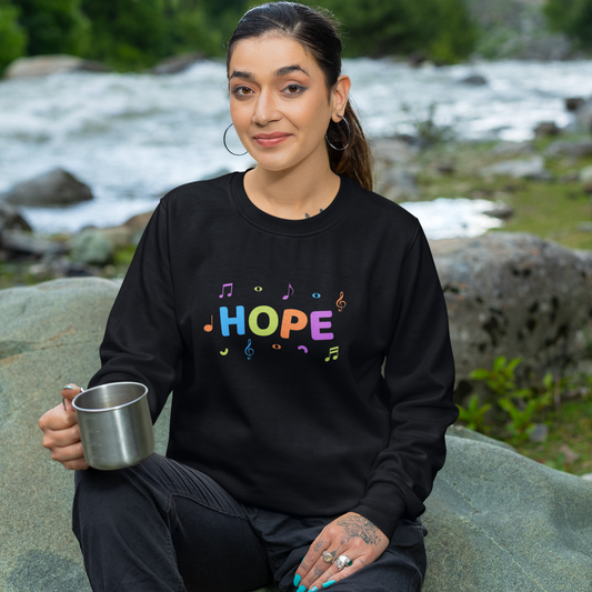 Music = Hope Unisex Sweatshirt