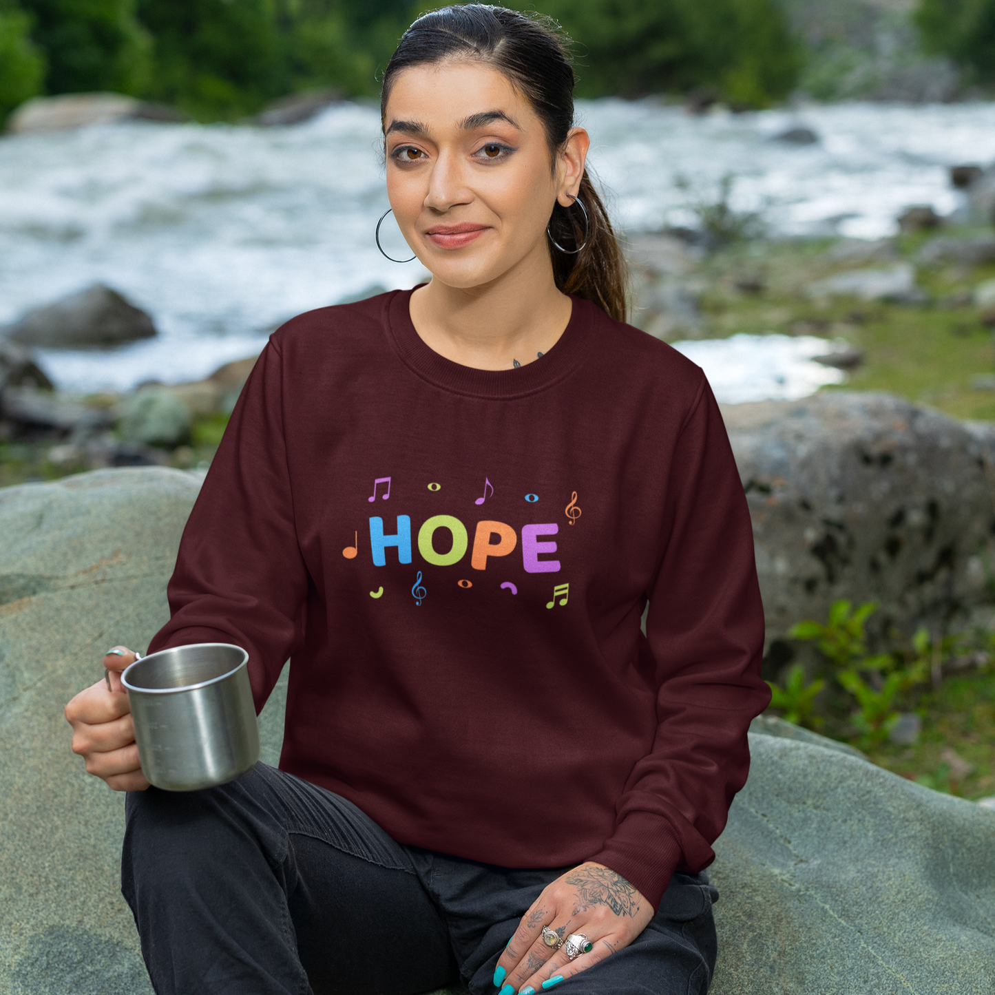 Music = Hope Unisex Sweatshirt