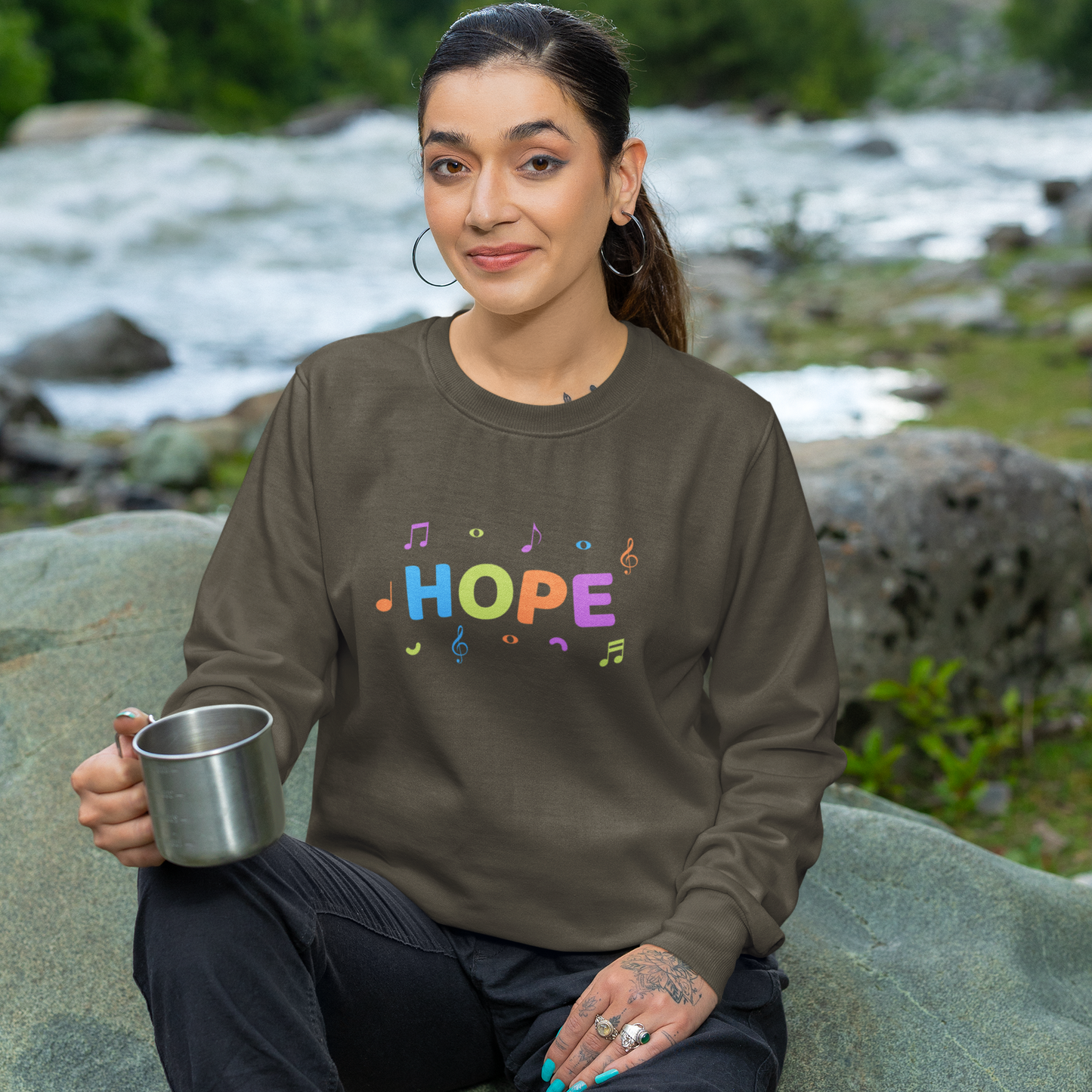 Music = Hope Unisex Sweatshirt