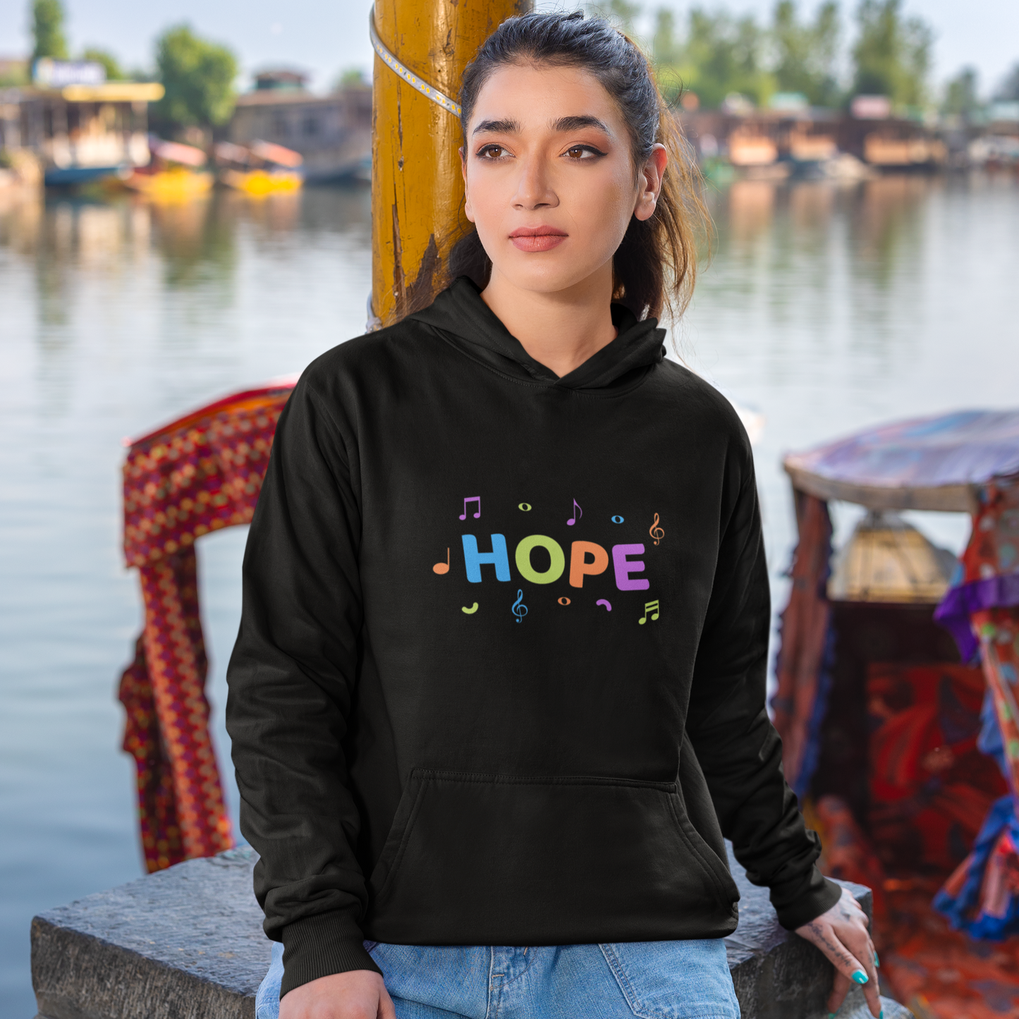 Muisc = Hope Unisex Hoodie