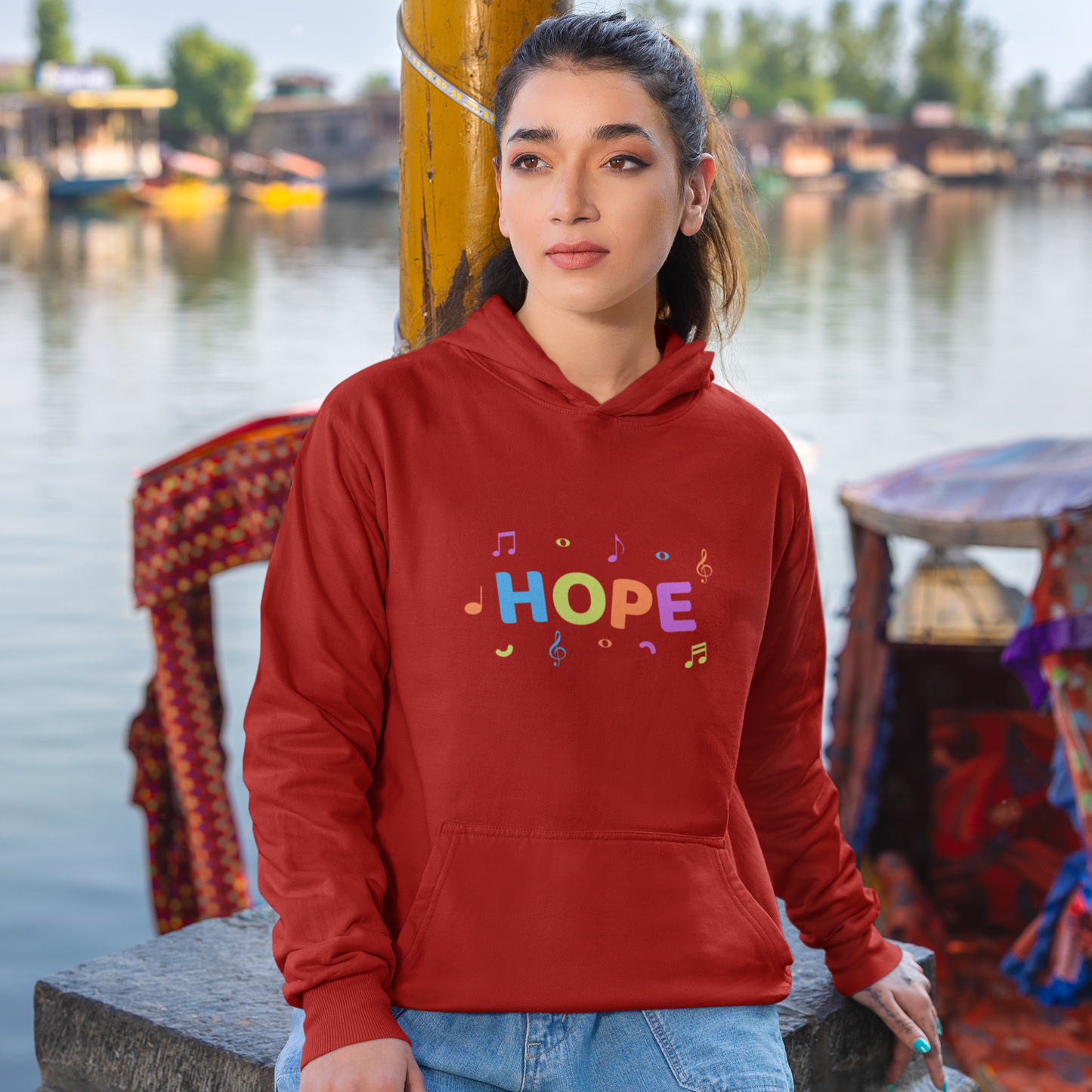 Muisc = Hope Unisex Hoodie