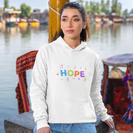 Muisc = Hope Unisex Hoodie