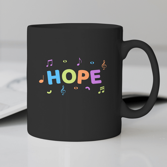 Music = Hope Coffee Mug