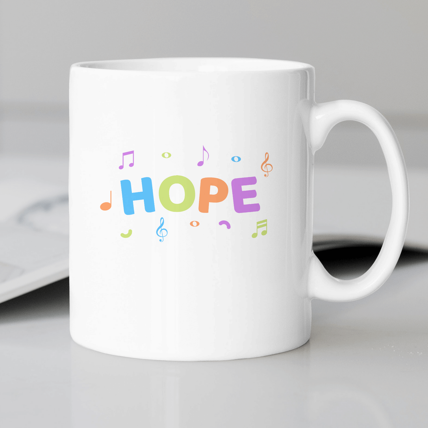 Music = Hope Coffee Mug