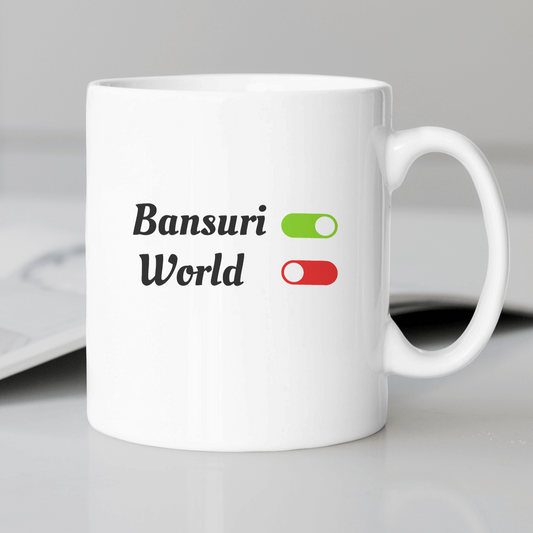 Bansuri On, World Off Coffee Mug