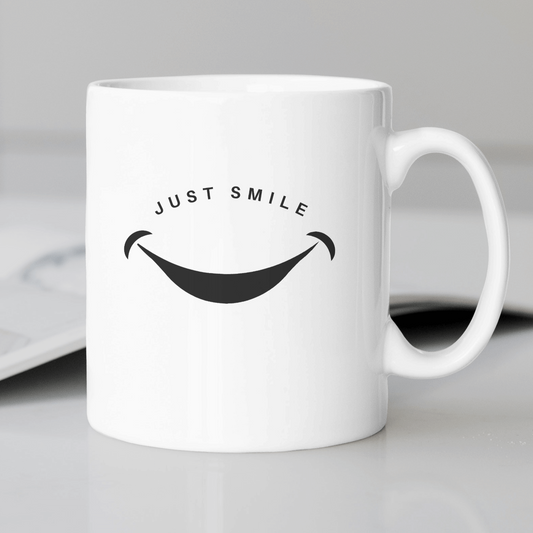 Just Smile Coffee Mug