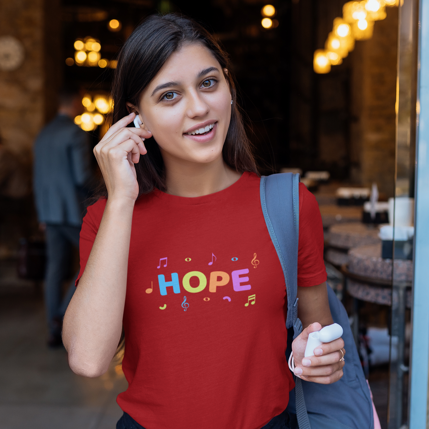 Music = Hope Unisex T-shirt