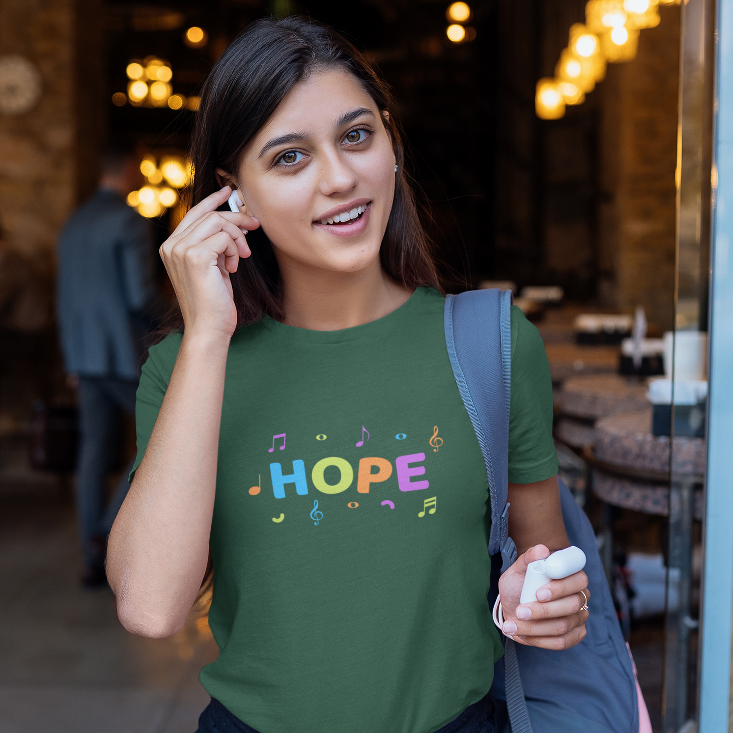 Music = Hope Unisex T-shirt